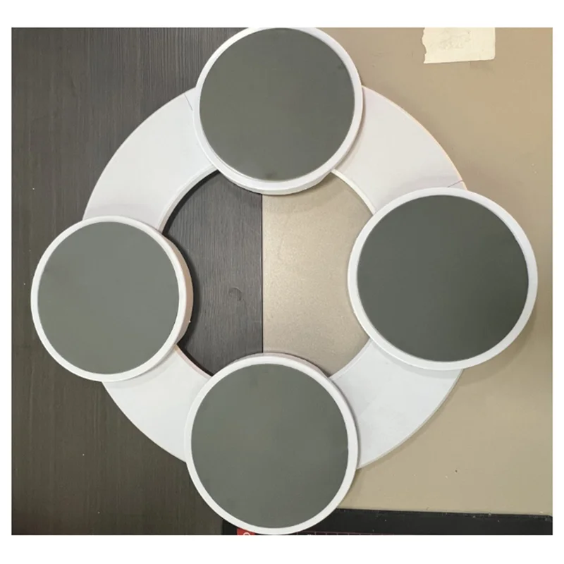 Tray Manual Rotating Plate Dining Table
