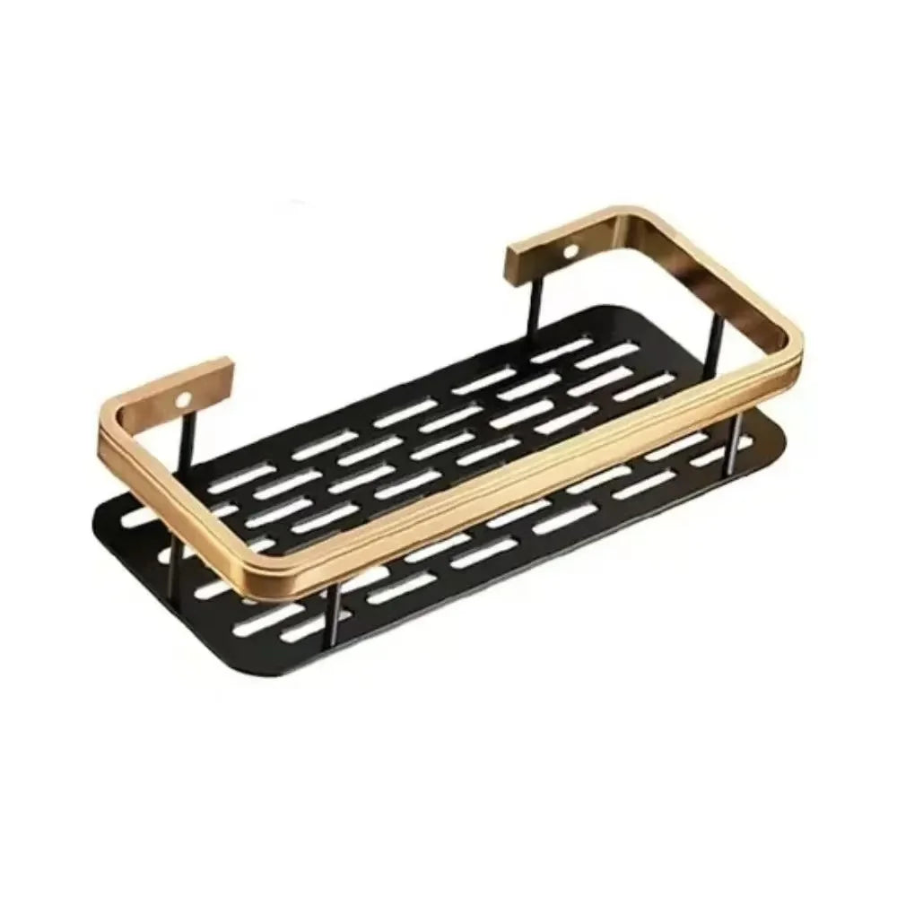 Bathroom Shelf No Drill Wall Mounted Shampoo Bottle Shower