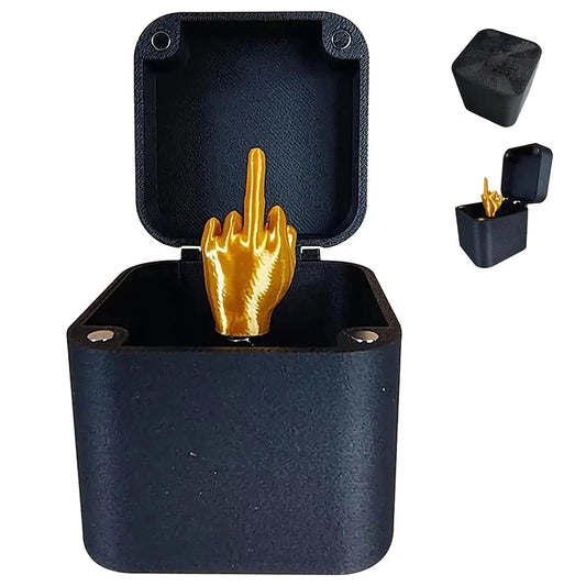 Interesting Prank Gift Middle Finger In Box