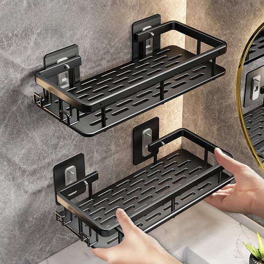 Bathroom Shelf No Drill Wall Mounted Shampoo Bottle Shower