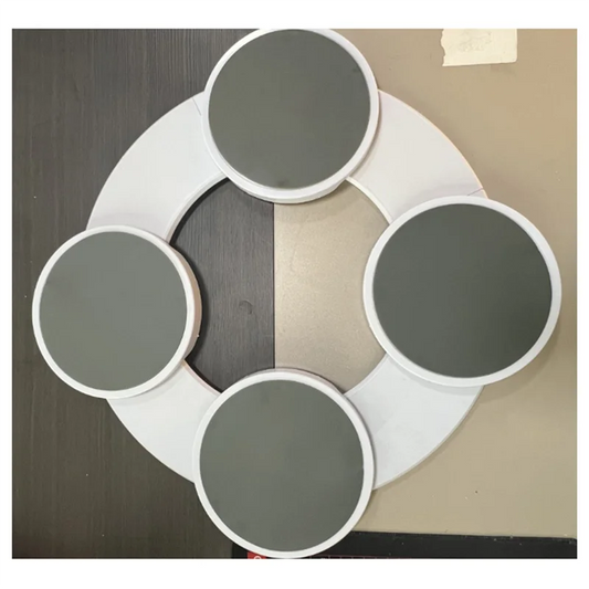 Tray Manual Rotating Plate Dining Table