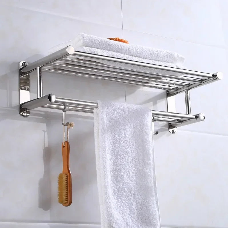 Steel Bathroom Towel Holder