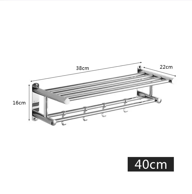 Steel Bathroom Towel Holder