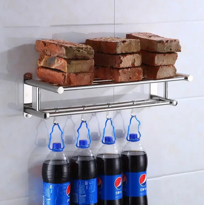 Steel Bathroom Towel Holder