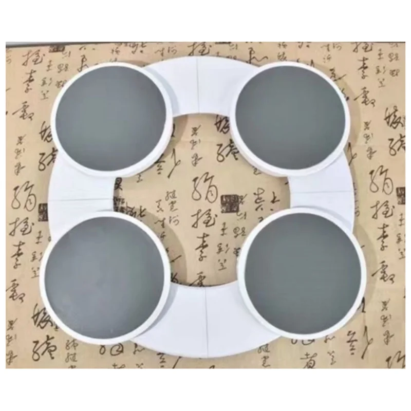 Tray Manual Rotating Plate Dining Table